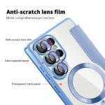 Étui portefeuille Techsuit SmartMag Book Case pour Samsung Galaxy S25 Ultra - Light Blue – Image 4