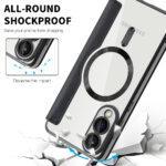 Étui portefeuille Techsuit SmartMag Book Case pour Samsung Galaxy S25 Edge - Black – Image 4