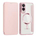 Étui portefeuille Techsuit SmartMag Book Case pour Samsung Galaxy S25 Edge - Pink – Image 2