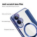 Étui portefeuille Techsuit SmartMag Book Case pour Samsung Galaxy S25 Edge - Blue – Image 3