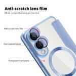 Étui portefeuille Techsuit SmartMag Book Case pour Samsung Galaxy S25 Edge - Light Blue – Image 3