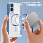 Étui portefeuille Techsuit SmartMag Book Case pour Samsung Galaxy S25 Edge - Light Blue – Image 6