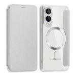 Étui portefeuille Techsuit SmartMag Book Case pour Samsung Galaxy S25 Edge - Gray – Image 2