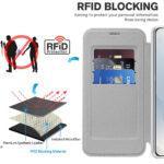 Étui portefeuille Techsuit SmartMag Book Case pour Samsung Galaxy S25 Edge - Gray – Image 5