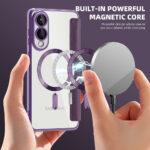 Étui portefeuille Techsuit SmartMag Book Case pour Samsung Galaxy S25 Edge - Purple – Image 6