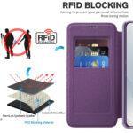 Étui portefeuille Techsuit SmartMag Book Case pour Samsung Galaxy S25 Edge - Purple – Image 5