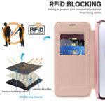 Étui portefeuille Techsuit SmartMag Book Case pour Samsung Galaxy A35 - Pink – Image 5