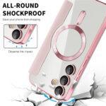 Étui portefeuille Techsuit SmartMag Book Case pour Samsung Galaxy A35 - Pink – Image 4