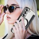 Étui portefeuille Techsuit SmartMag Book Case pour Samsung Galaxy S22 - Black – Image 6