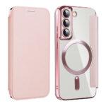 Étui portefeuille Techsuit SmartMag Book Case pour Samsung Galaxy S22 - Pink – Image 2