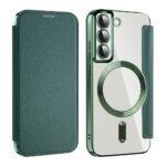 Étui portefeuille Techsuit SmartMag Book Case pour Samsung Galaxy S22 - Green – Image 2