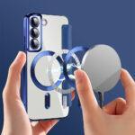 Étui portefeuille Techsuit SmartMag Book Case pour Samsung Galaxy S22 - Blue – Image 5