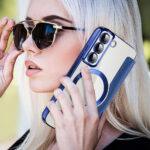 Étui portefeuille Techsuit SmartMag Book Case pour Samsung Galaxy S22 - Blue – Image 6