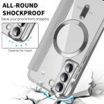 Étui portefeuille Techsuit SmartMag Book Case pour Samsung Galaxy S22 - Gray – Image 4