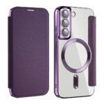 Étui portefeuille Techsuit SmartMag Book Case pour Samsung Galaxy S22 - Purple – Image 2
