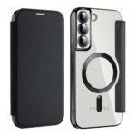 Étui portefeuille Techsuit SmartMag Book Case pour Samsung Galaxy S22 Plus - Black – Image 2
