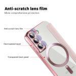 Étui portefeuille Techsuit SmartMag Book Case pour Samsung Galaxy S22 Plus - Pink – Image 3