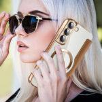 Étui portefeuille Techsuit SmartMag Book Case pour Samsung Galaxy S22 Plus - Brown – Image 6