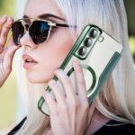 Étui portefeuille Techsuit SmartMag Book Case pour Samsung Galaxy S22 Plus - Green – Image 6