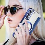 Étui portefeuille Techsuit SmartMag Book Case pour Samsung Galaxy S22 Plus - Blue – Image 6