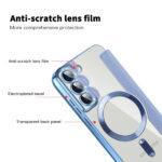 Étui portefeuille Techsuit SmartMag Book Case pour Samsung Galaxy S22 Plus - Light Blue – Image 3