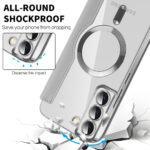 Étui portefeuille Techsuit SmartMag Book Case pour Samsung Galaxy S22 Plus - Gray – Image 4