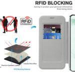 Étui portefeuille Techsuit SmartMag Book Case pour Samsung Galaxy S22 Plus - Gray – Image 5