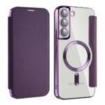 Étui portefeuille Techsuit SmartMag Book Case pour Samsung Galaxy S22 Plus - Purple – Image 2
