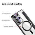 Étui portefeuille Techsuit SmartMag Book Case pour Samsung Galaxy S22 Ultra - Black – Image 3