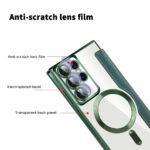 Étui portefeuille Techsuit SmartMag Book Case pour Samsung Galaxy S22 Ultra - Green – Image 3