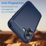 Coque Techsuit Carbon Silicone pour iPhone 17 - Blue – Image 3