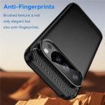 Coque Techsuit Carbon Silicone pour Google Pixel 10 / 10 Pro - Black – Image 3