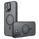 Coque Techsuit PureFrost MagSafe pour iPhone 16 Pro Max - Frosted Black