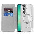 Étui portefeuille Techsuit SmartMag Book Case pour Samsung Galaxy A26 - Gray