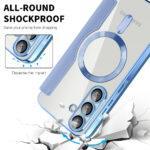 Étui portefeuille Techsuit SmartMag Book Case pour Samsung Galaxy A26 - Light Blue – Image 3