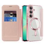 Étui portefeuille Techsuit SmartMag Book Case pour Samsung Galaxy A26 - Pink