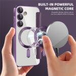 Étui portefeuille Techsuit SmartMag Book Case pour Samsung Galaxy A55 - Purple – Image 5