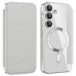 Étui portefeuille Techsuit SmartMag Book Case pour Samsung Galaxy A55 - Gray – Image 2