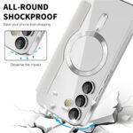 Étui portefeuille Techsuit SmartMag Book Case pour Samsung Galaxy A55 - Gray – Image 4