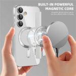 Étui portefeuille Techsuit SmartMag Book Case pour Samsung Galaxy A55 - Gray – Image 5