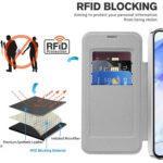 Étui portefeuille Techsuit SmartMag Book Case pour Samsung Galaxy A55 - Gray – Image 6