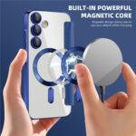 Étui portefeuille Techsuit SmartMag Book Case pour Samsung Galaxy A55 - Blue – Image 6