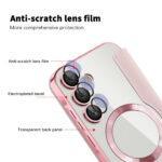 Étui portefeuille Techsuit SmartMag Book Case pour Samsung Galaxy A55 - Pink – Image 4