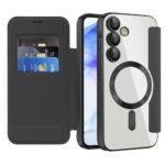 Étui portefeuille Techsuit SmartMag Book Case pour Samsung Galaxy A55 - Black