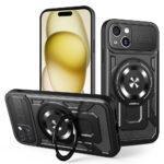 Coque Techsuit RuggedCam pour iPhone 15 - Black