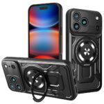 Coque Techsuit RuggedCam pour iPhone 17 Pro Max - Black