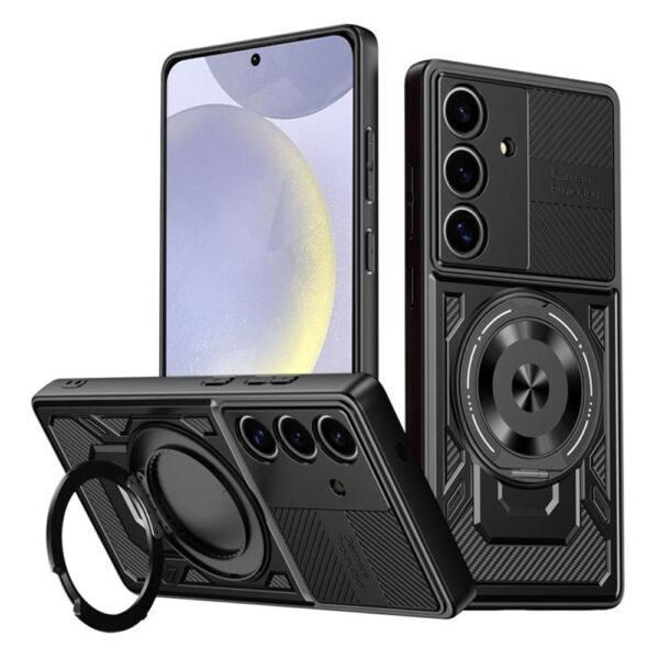 Coque Techsuit RuggedCam pour Samsung Galaxy S24 / S25 - Black