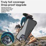 Coque intégrale Techsuit ColorVerse 360 pour iPhone 17 Pro Max - Blue – Image 5