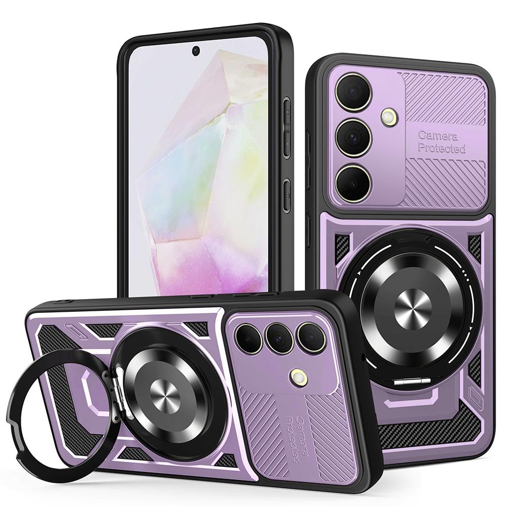 2359759 Coque Techsuit RuggedCam pour Samsung Galaxy A35 - Purple – Image 1