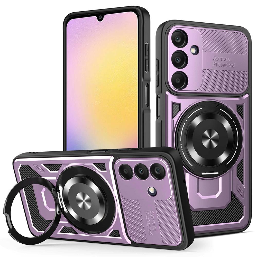 2360455 Coque Techsuit RuggedCam pour Samsung Galaxy A25 - Purple – Image 1
